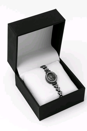 BLACK METAL WATCH