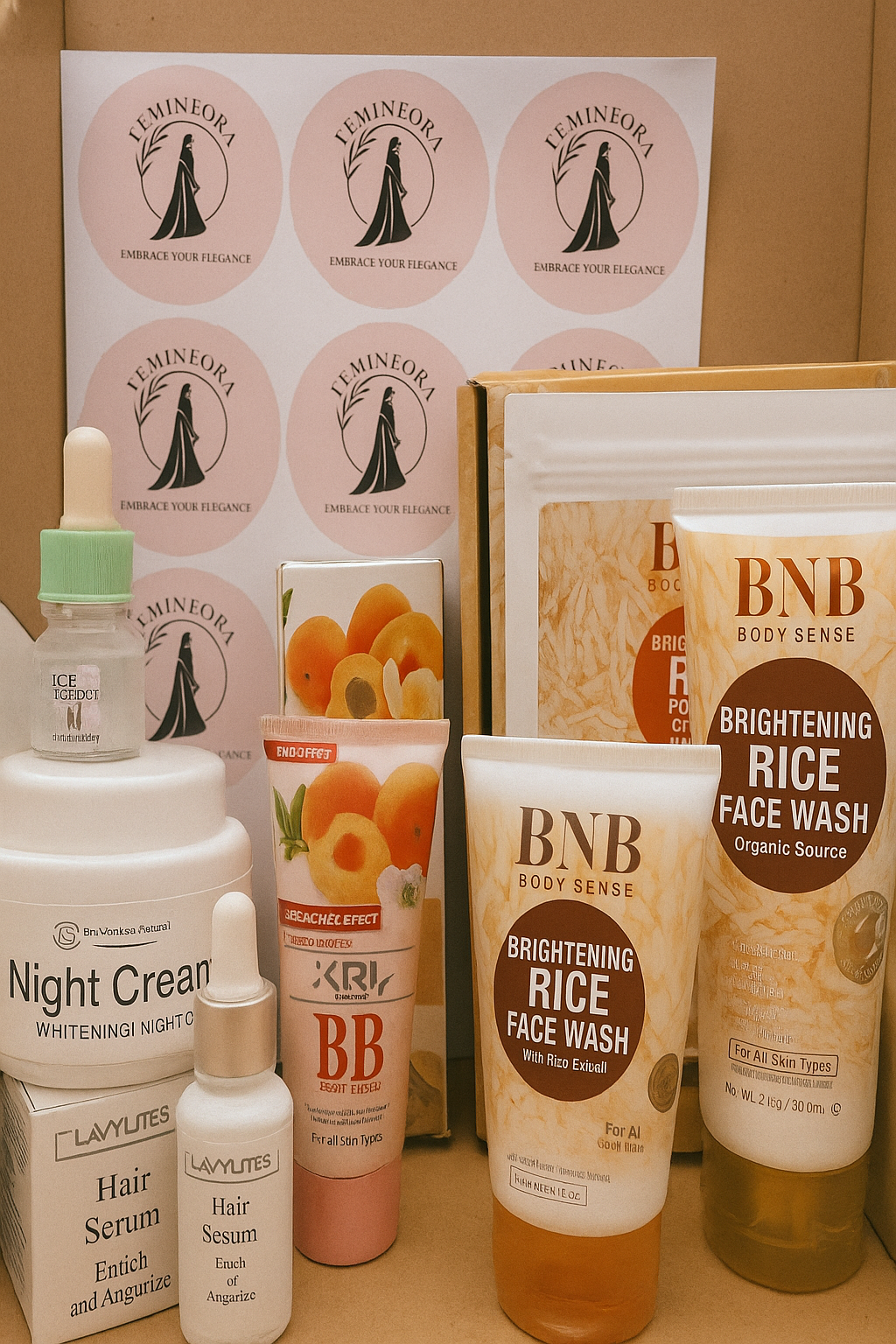 Femineora Skin & Hair Care Deal Box