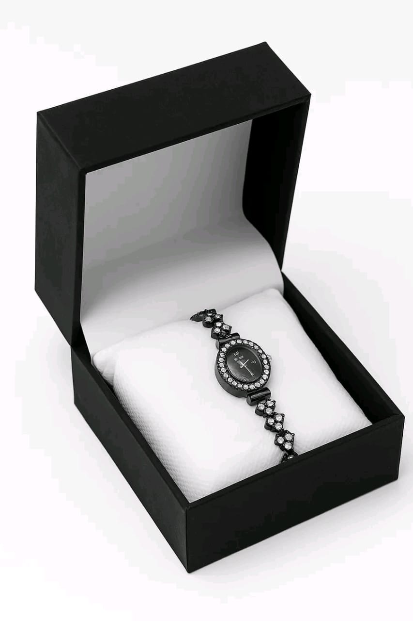 BLACK METAL WATCH