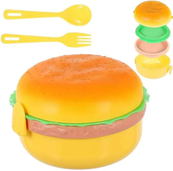 BURGER SHAPED LUNCH BOX