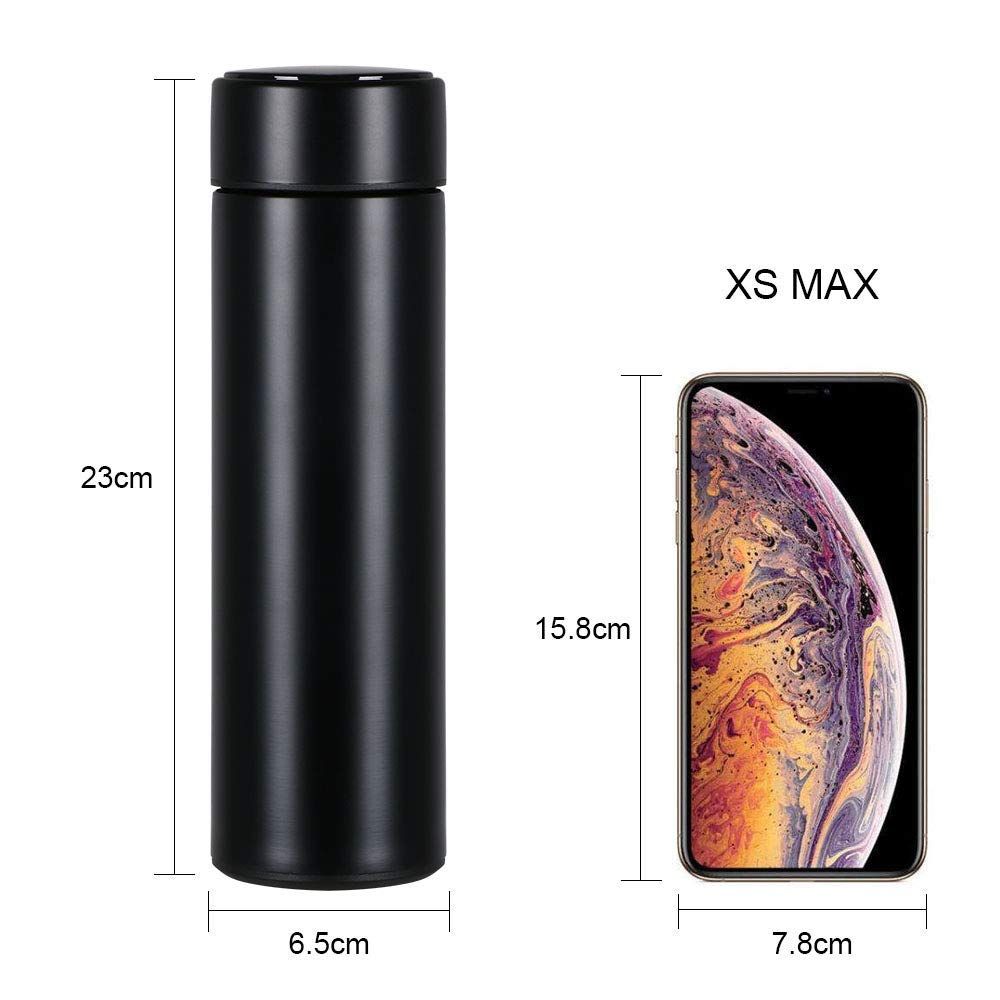 Smart Thermos Water Bottle LED Digital Temperature Water Bottle Display Stainless Steel